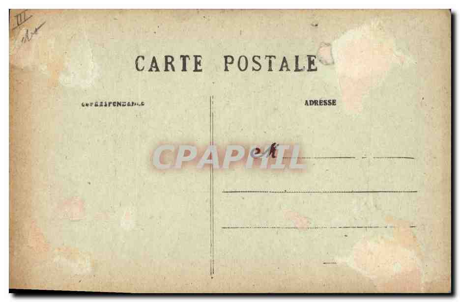 CPA Folklore La Sablaise a sa toilette  — Verso