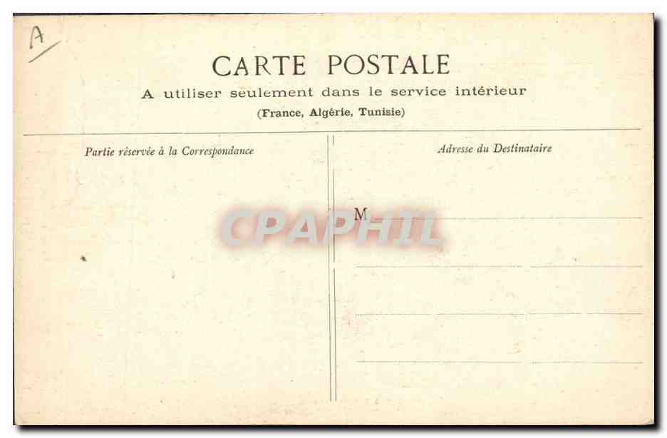 CPA Folklore Au doux pays d'Anjou  — Verso