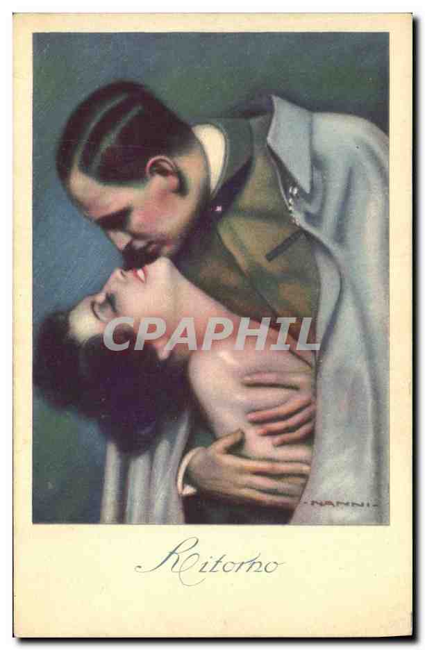 CPA Fantaisie Illustrateur Nanni Femme 