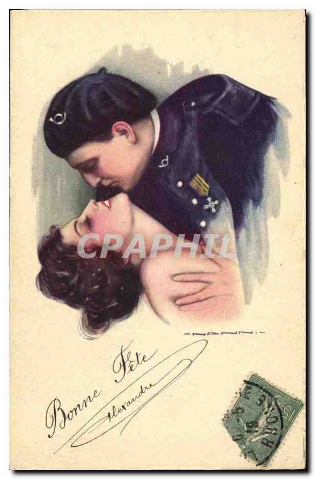 CPA Fantaisie Illustrateur Nanni Femme 