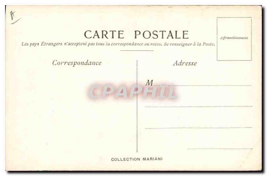 CPA Fantaisie Illustrateur Lequesne Femme Mariani  — Rückseite