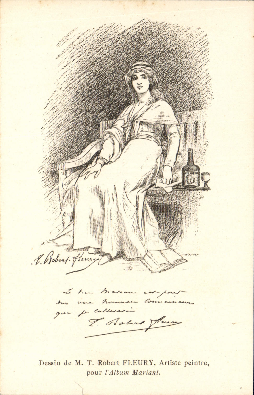 CPA Fantaisie Illustrateur Robert Fleury Mariani 