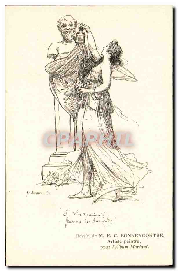 CPA Fantaisie Illustrateur Bonnencontre Mariani 