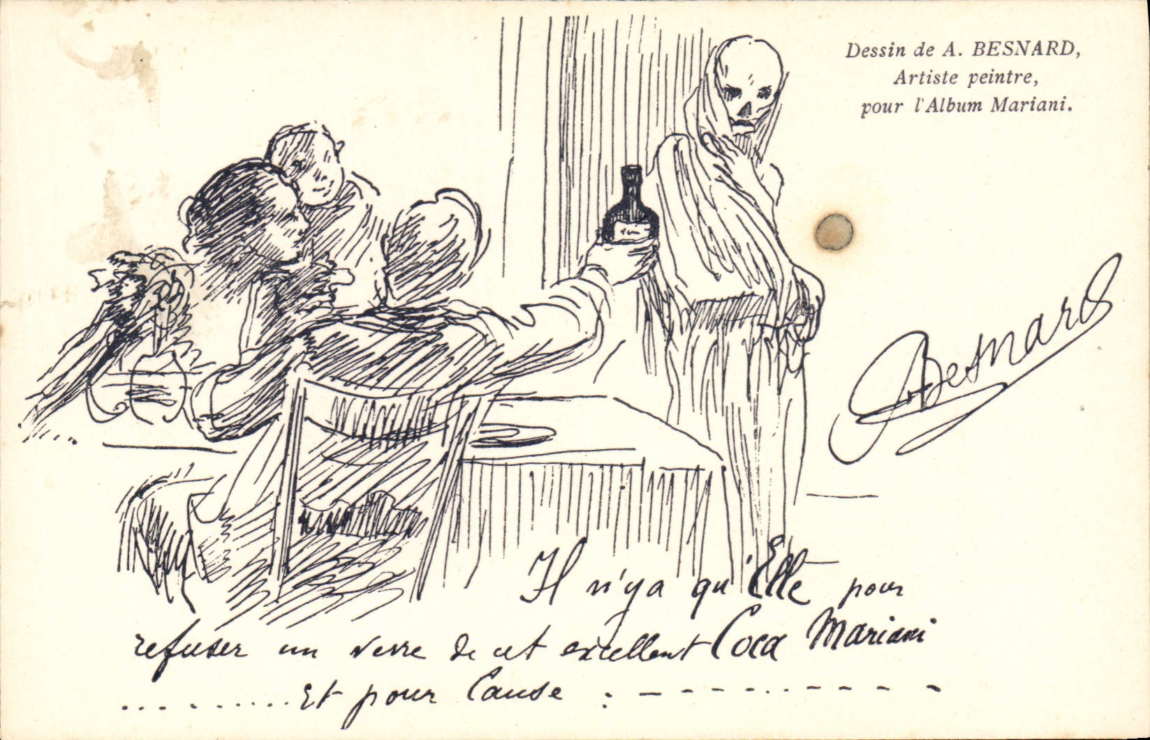CPA Fantaisie Illustrateur Besnard Mariani 