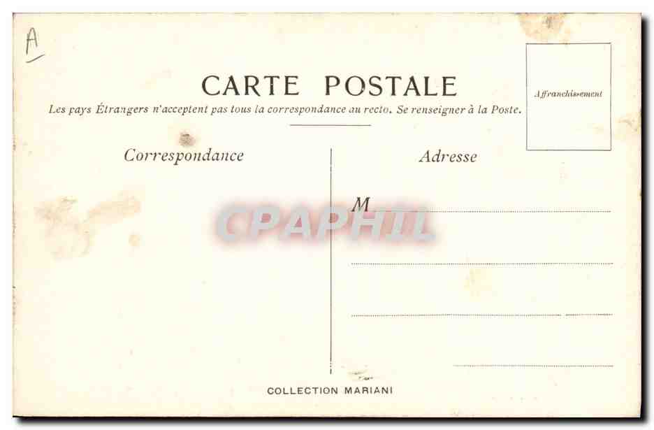 CPA Fantaisie Illustrateur Besnard Mariani  — Rückseite
