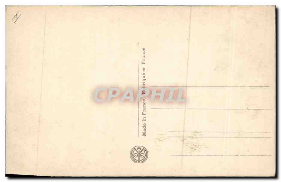 CPA Billard Chateau de la Malmaison Salle de billard Les tapisseries Napoleon 1er — Rückseite