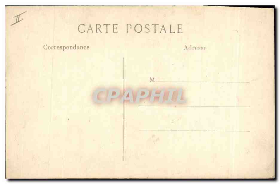 CPA Billard Arras Cote gauche de la Petite place apres le dernier bombardement Militaria — Rückseite