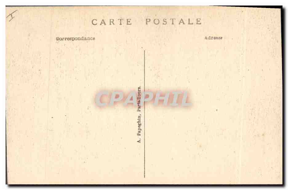 CPA Billard Malmaison le salon de billard et les tapisseries des Gobelins Napoleon 1er — Verso