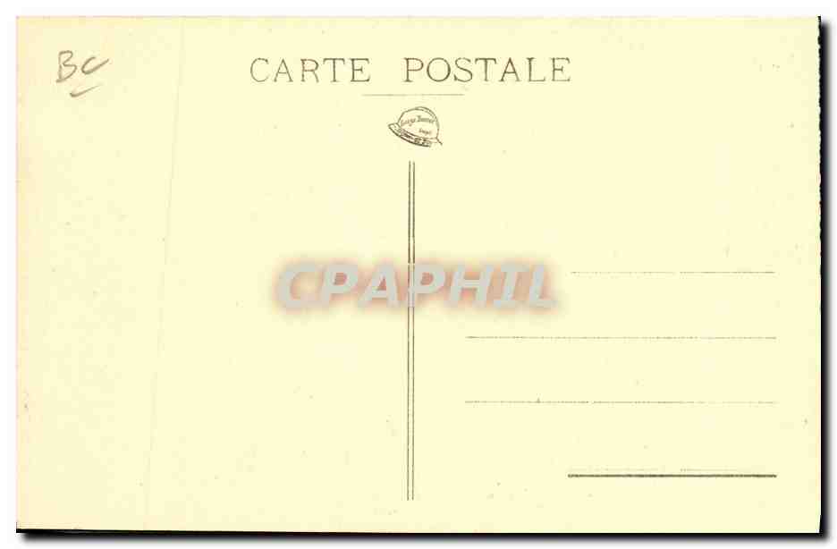 CPA Billard Ecole du Service de Sante Militaire de Lyon Salle de billards et de jeux — Rückseite