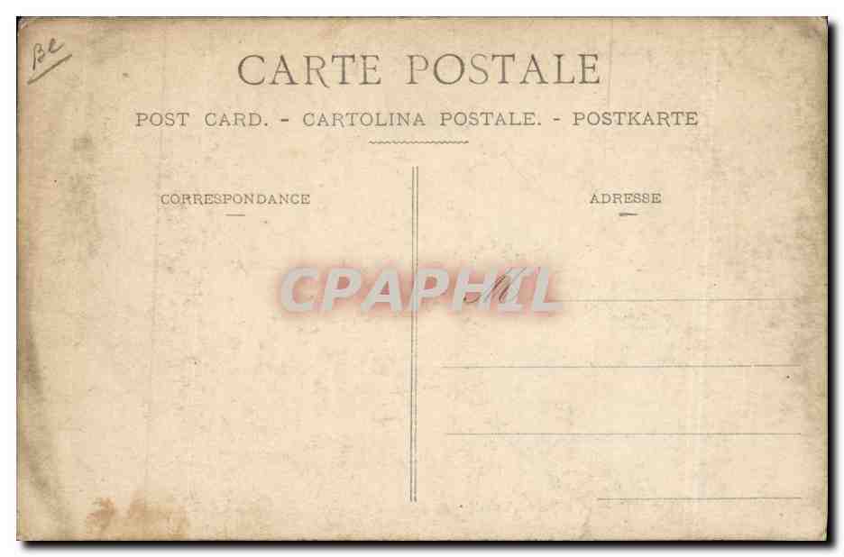 CARTE PHOTO Billard Restaurant Cayla Coiffeur  — Rückseite