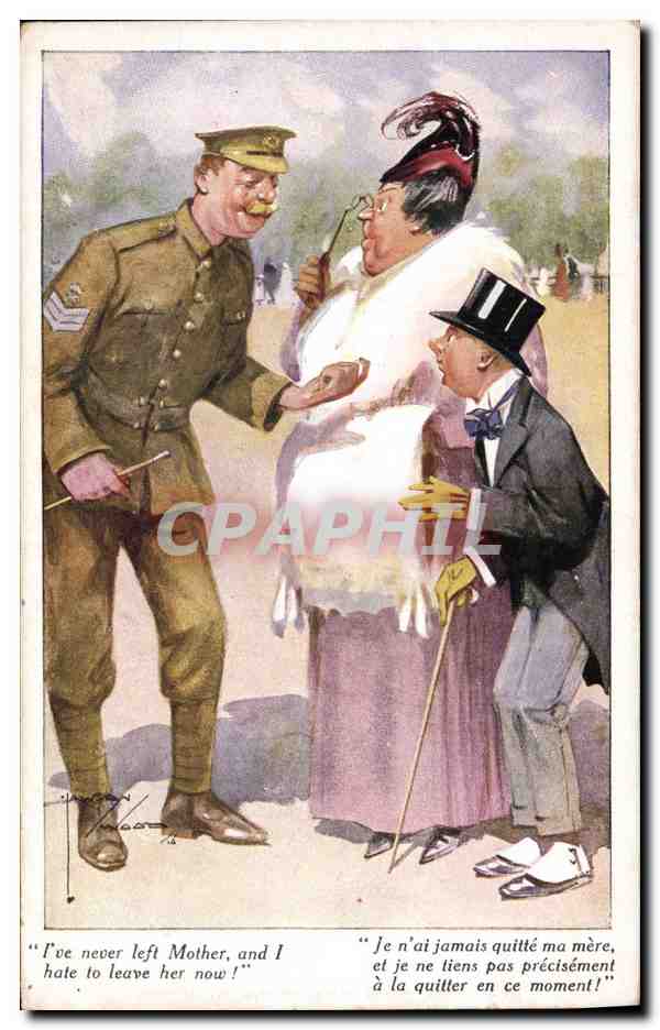 CPA Fantaisie Illustrateur Femme Militaria 