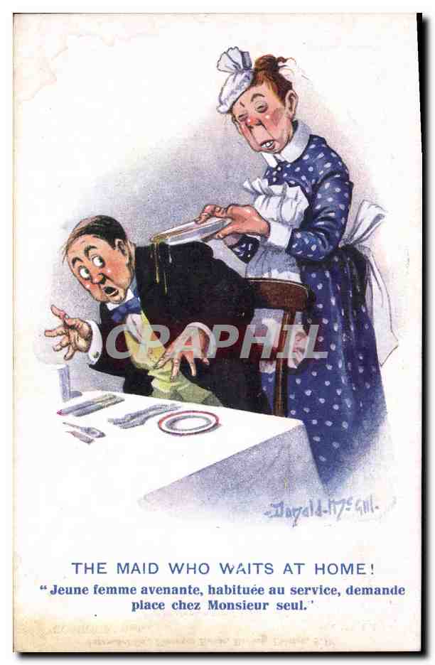 CPA Fantaisie Illustrateur Donald Mc Gill 