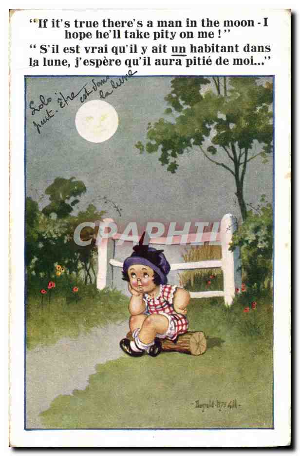 CPA Fantaisie Illustrateur Enfant Donald Mc Gill