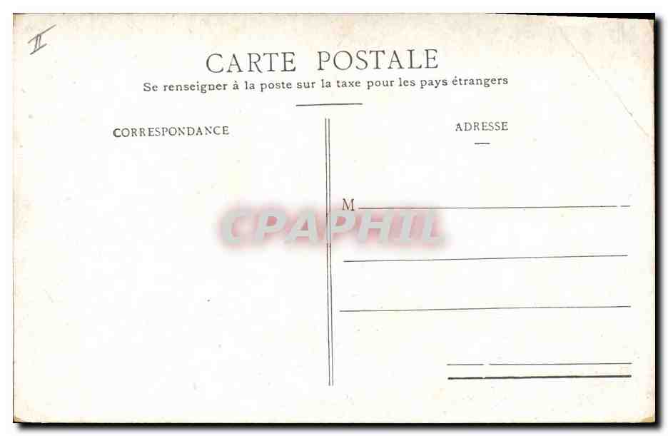 CPA Fantaisie Fleurs Anemones de Caen — Rückseite