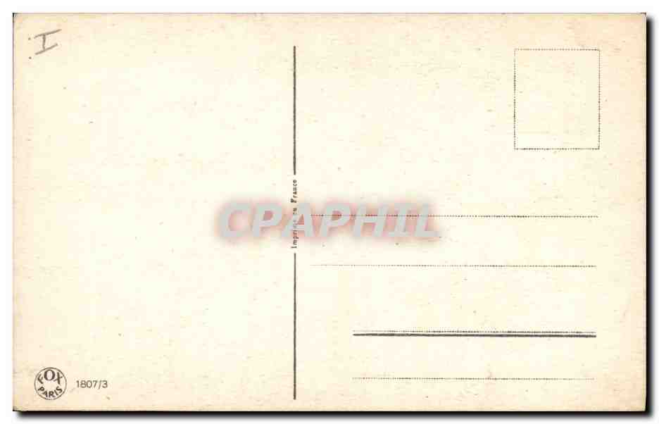 CPA Fantaisie Fleurs  — Verso