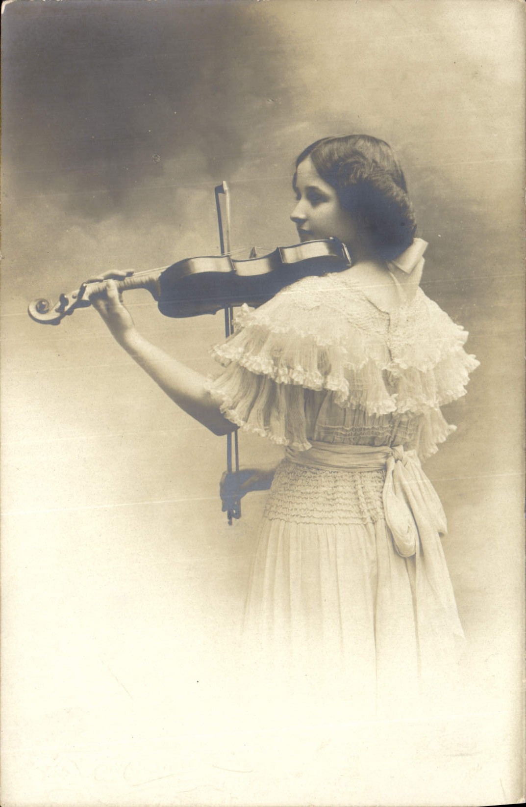 CPA Enfant Violon 
