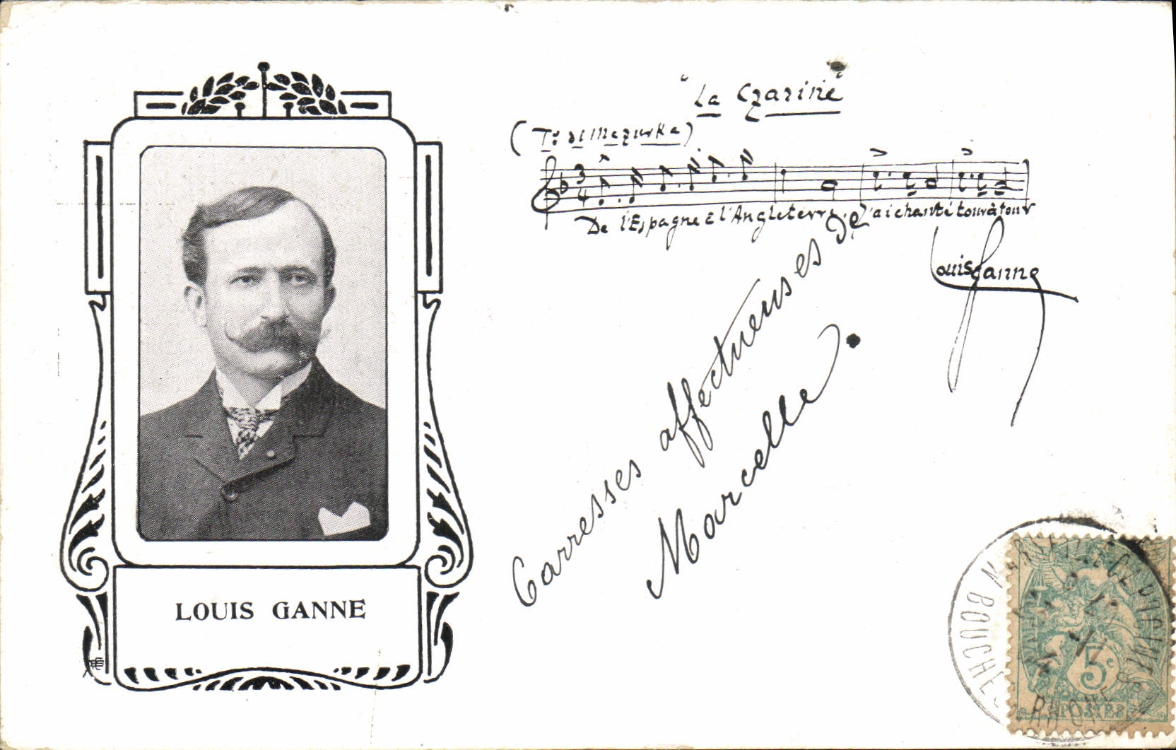 Louis Ganne — Portrait — Enoch & Cie, Paris
