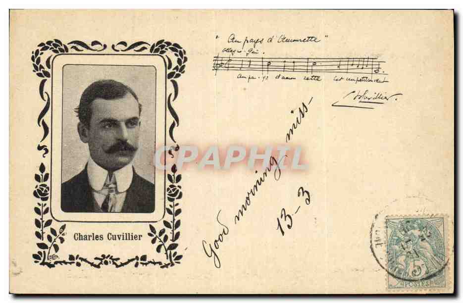 Charles Cuvillier — Portrait avec musique — Enoch & Cie, Paris