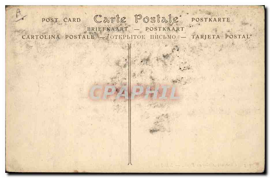 CPA Militaria Chasseurs alpins au repos — Reverso