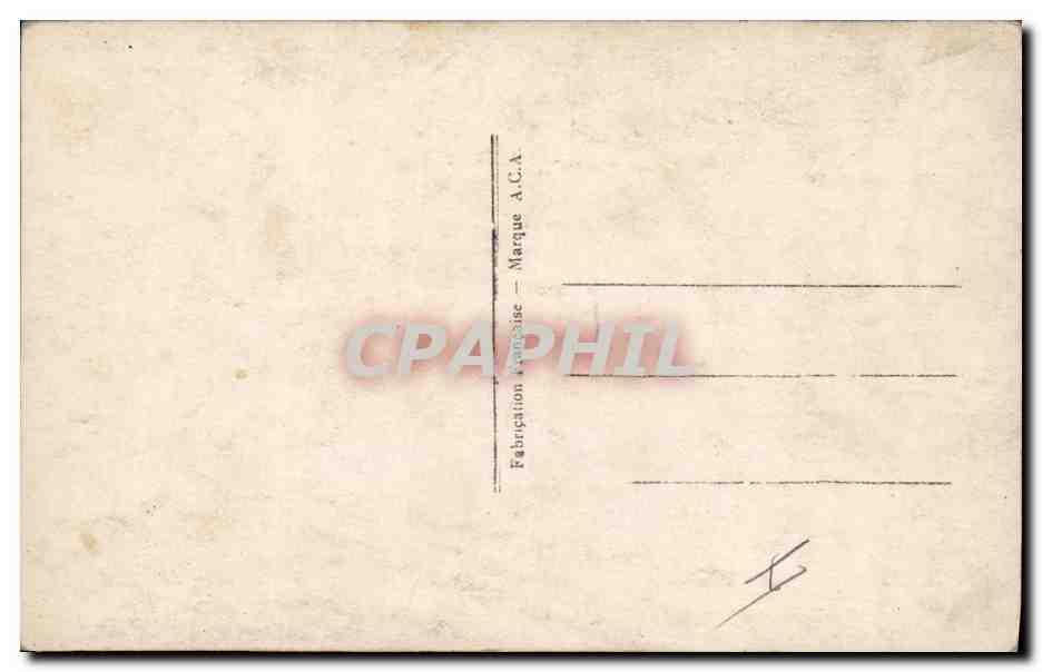 CPA Militaria Chasseurs alpins Diables bleus  — Rückseite
