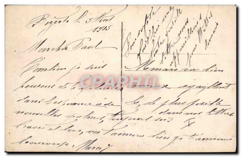 CPA Militaria Chasseurs alpins le reve du chasseur alpin Lorraine  — Verso