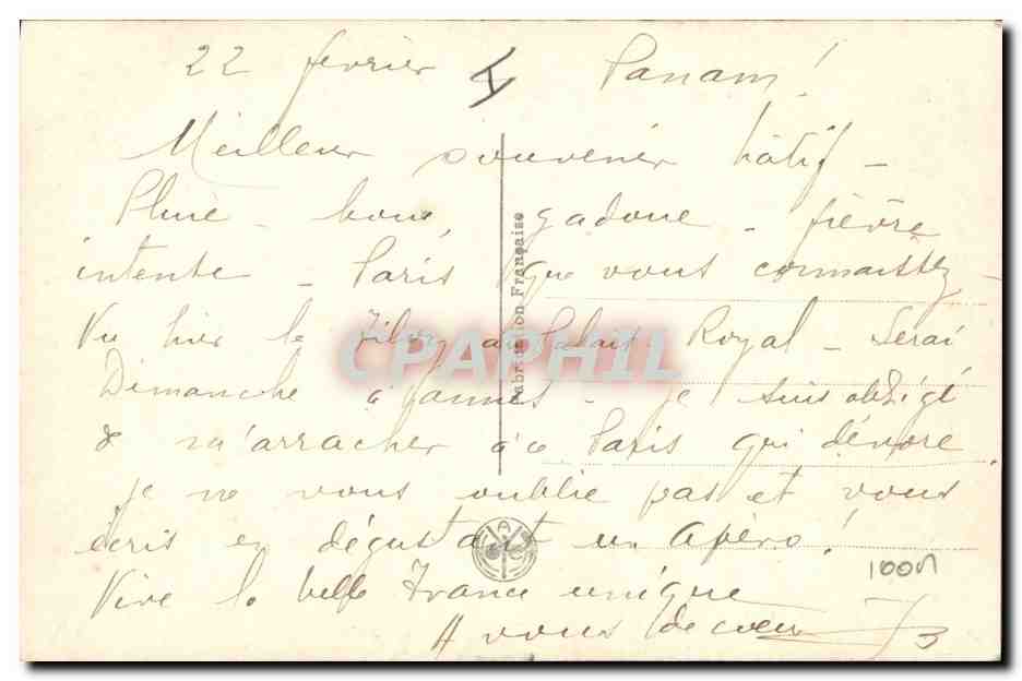 CPA Militaria On les a ! L'Illustration Scott — Verso