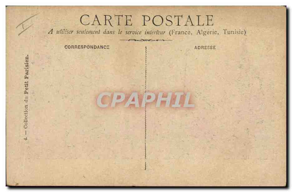 CPA Militaria Le drapeau du 2eme Zouaves decore apres la bataille de Solferino  — Verso