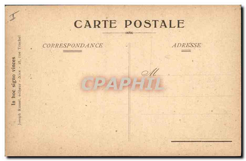 CPA Militaria  — Rückseite