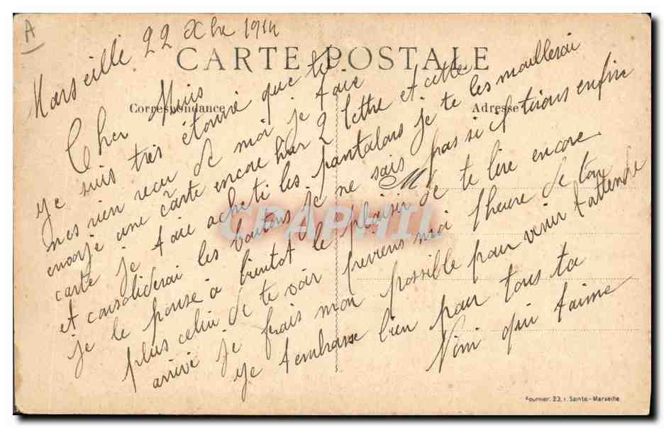 CPA Militaria Nos soixante quinze Canon  — Rückseite