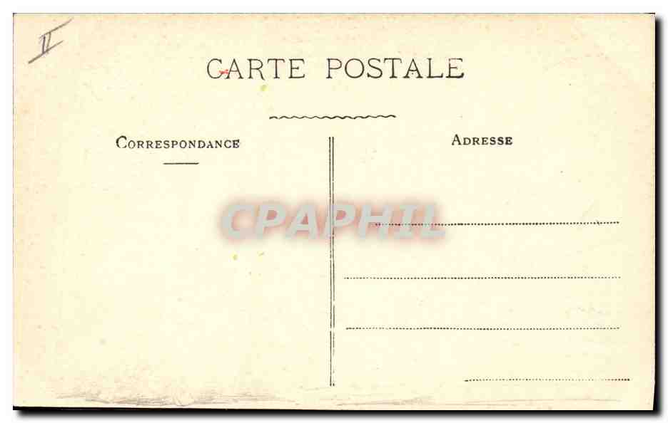 CPA Militaria France Germania  — Rückseite