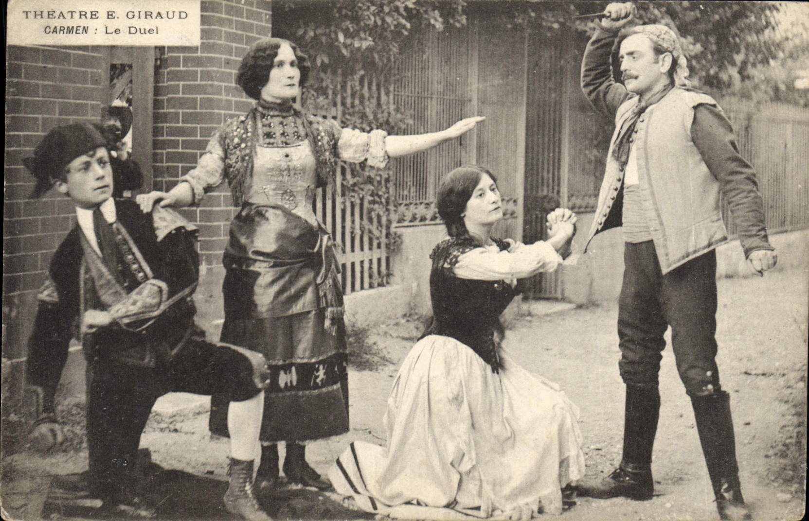 CPA Theatre Giraud Carmen le duel Bizet