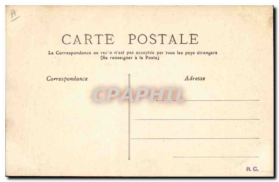 CPA Theatre Armide Drame Gluck Beziers 1904 — Verso