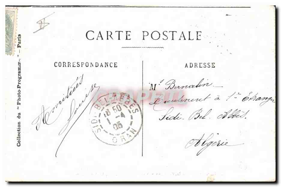 CPA Theatre Paris Gaite L'abbe Constantin — Verso