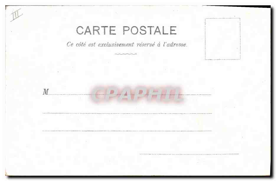 CPA Theatre Patrie ! Vincent Huguet Chambery — Rückseite