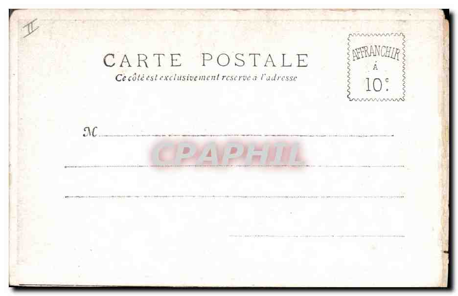 CPA Theatre Ambigu Les dernieres cartouches — Verso