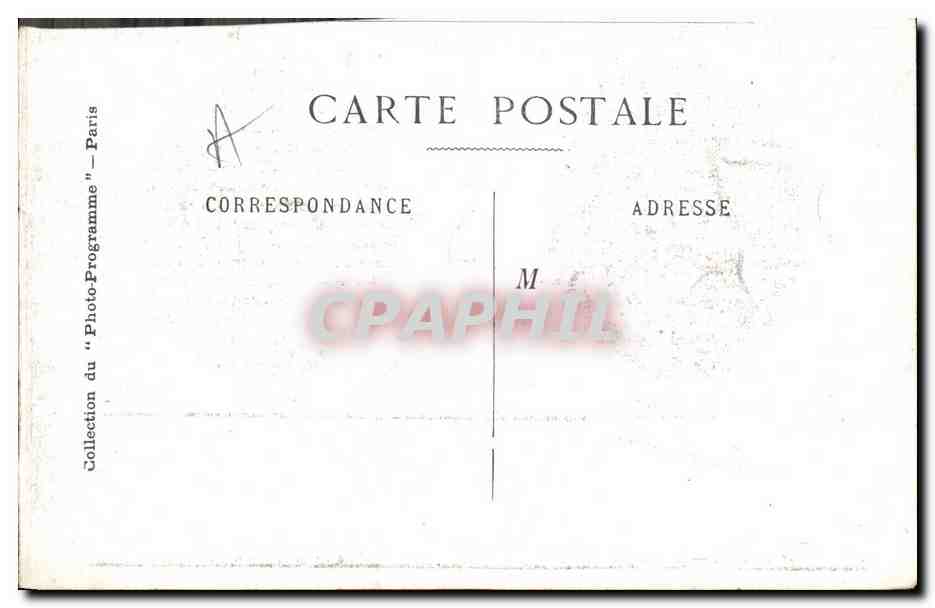 CPA Theatre Paris Gaite Les oberle  — Verso