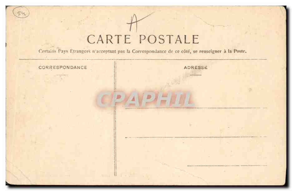 CPA Theatre La Passion a Nancy Le choeur — Rückseite