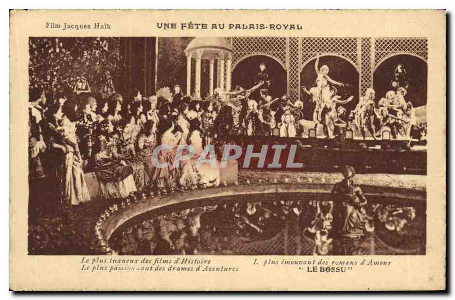 CPA Theatre Une fete au Palais Royal Film Jacques Haik 
