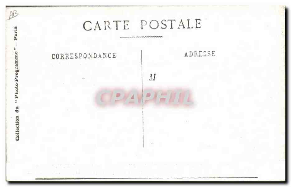 CPA Theatre Paris Gaite Le retour de Jerusalem  — Verso