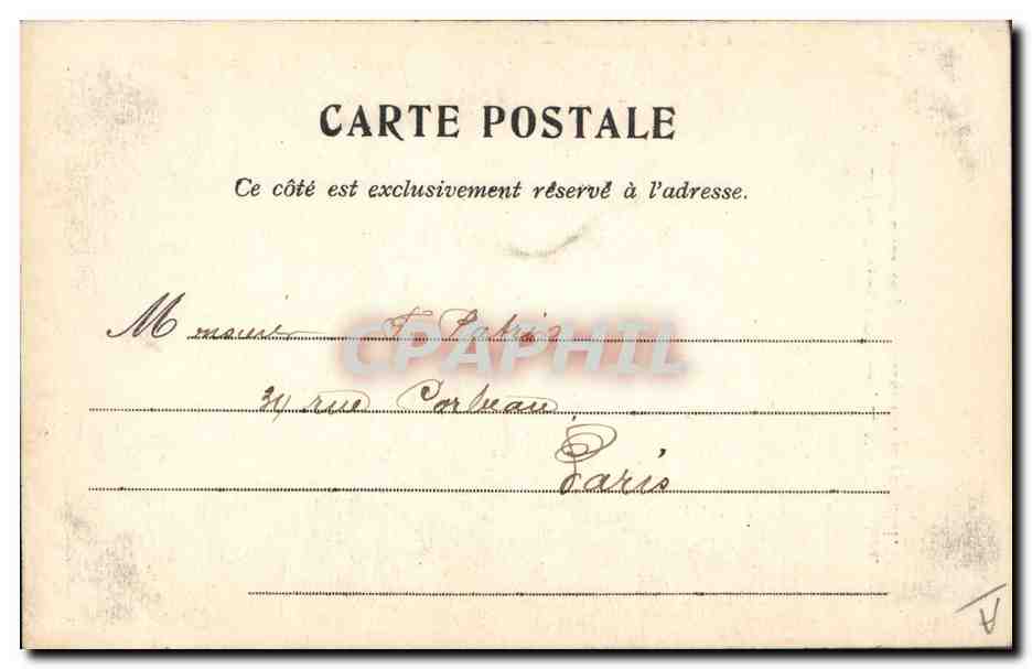 CPA Folklore Les Sables d'Olonnne Nos Sablaises Comme elles se promenent sur le remblai  — Verso