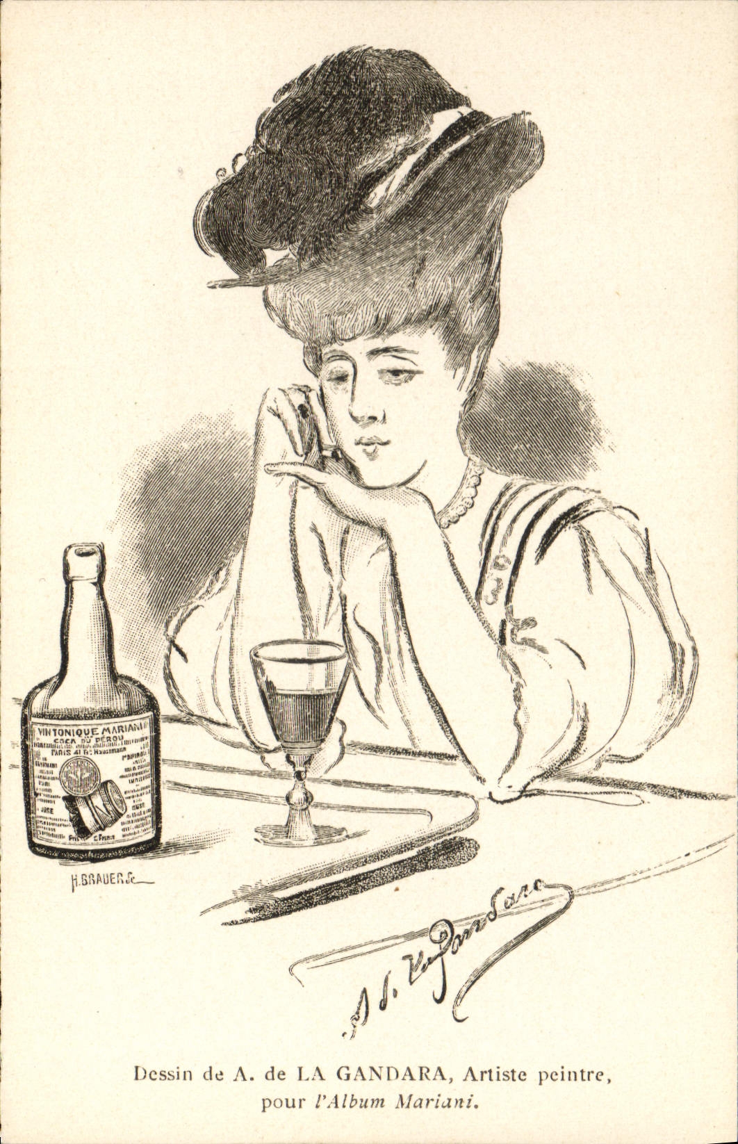 CPA Fantaisie Illustrateur Album Mariani A de la Gandara