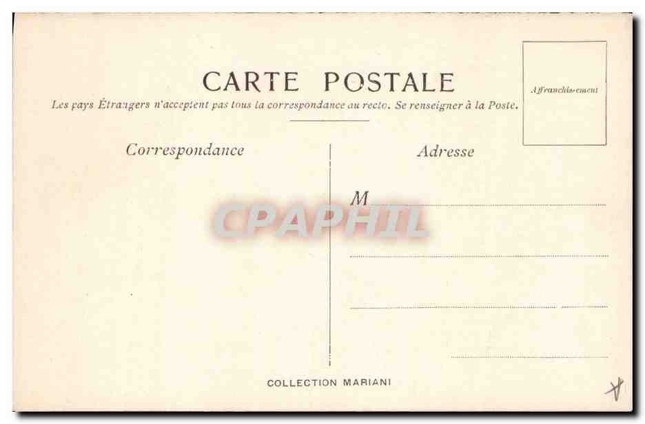 CPA Fantaisie Illustrateur Album Mariani A de la Gandara — Rückseite