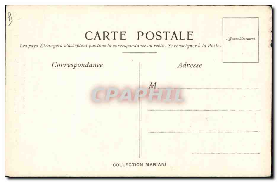 CPA Fantaisie Illustrateur Album Mariani a de Richemont — Rückseite