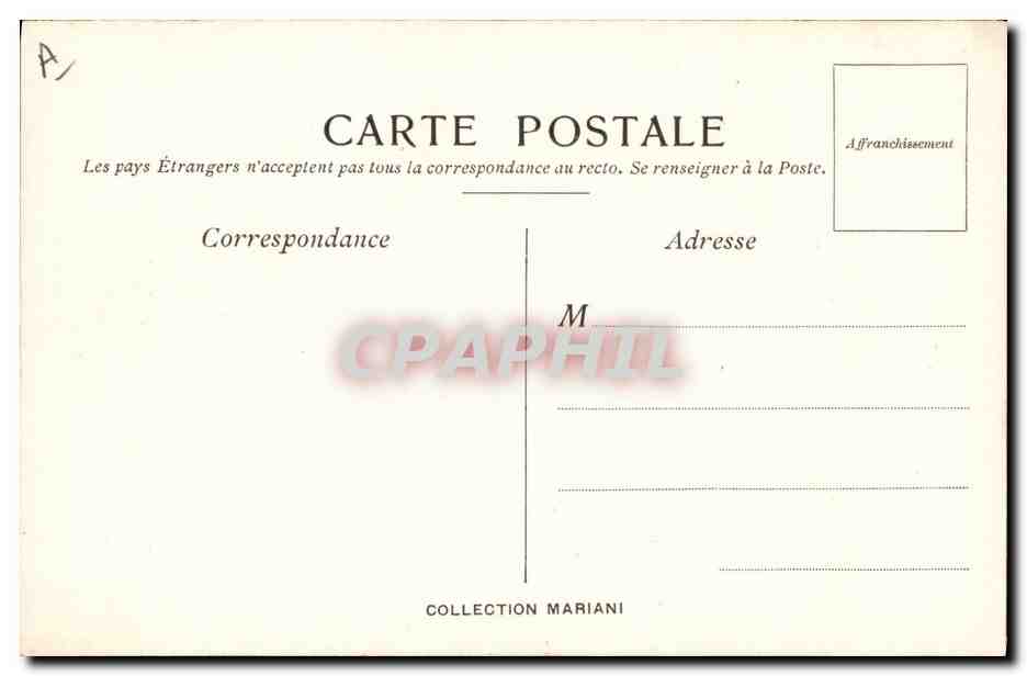 CPA Fantaisie Illustrateur Album Mariani A Dawant  — Verso