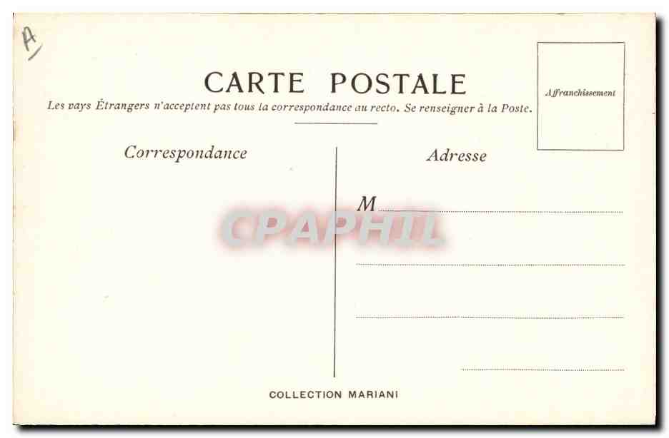 CPA Fantaisie Illustrateur Album Mariani Albert Maignan — Verso
