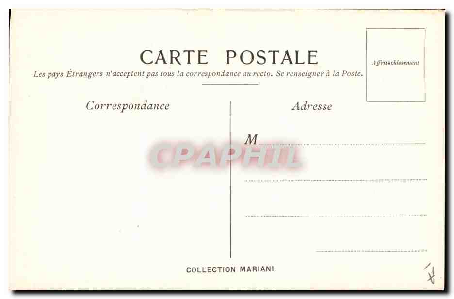 CPA Fantaisie Illustrateur Album Mariani A de Richemont — Rückseite