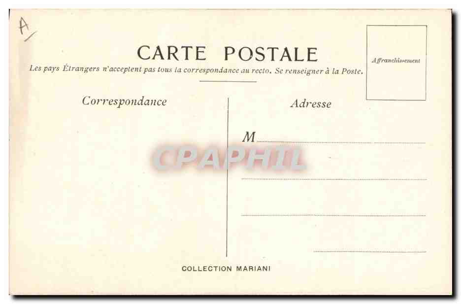 CPA Fantaisie Illustrateur Album Mariani Abel Faivre — Verso