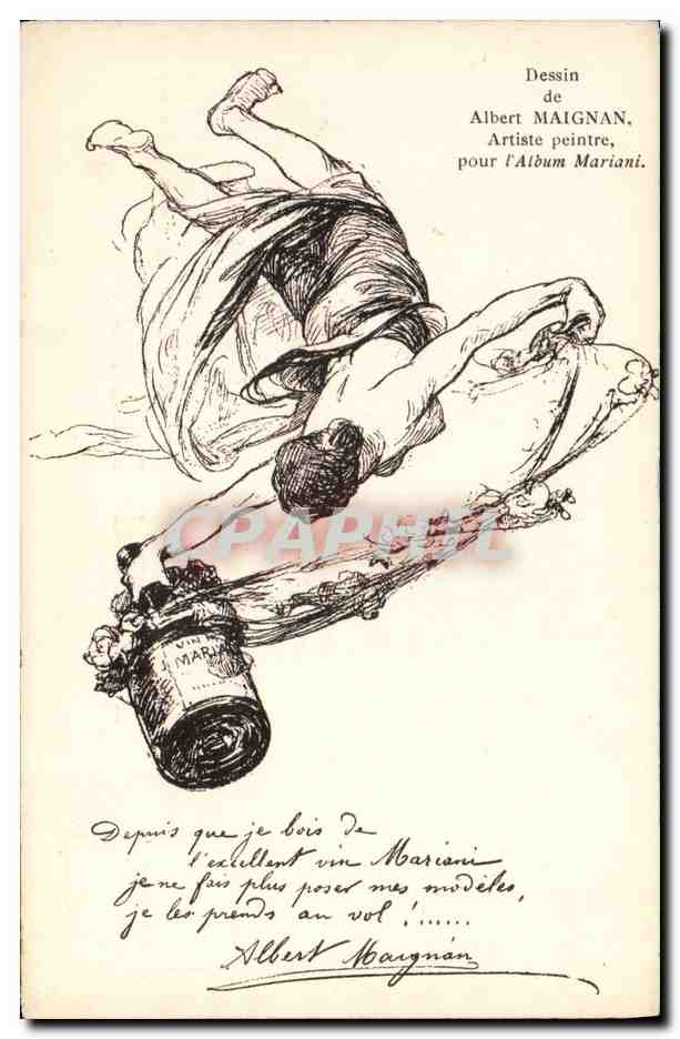 CPA Fantaisie Illustrateur Album Mariani Albert Maignan