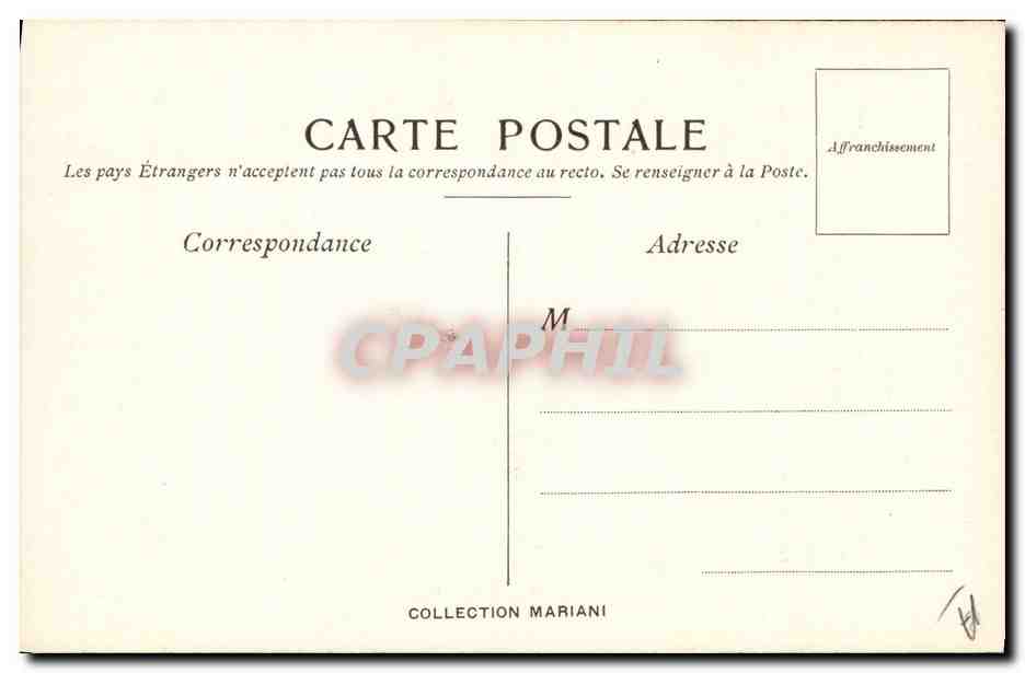 CPA Fantaisie Illustrateur Album Mariani Muenier — Verso