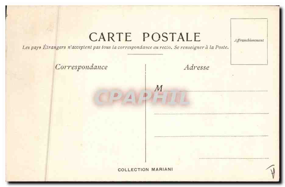 CPA Fantaisie Illustrateur Album Mariani Lequesne — Verso